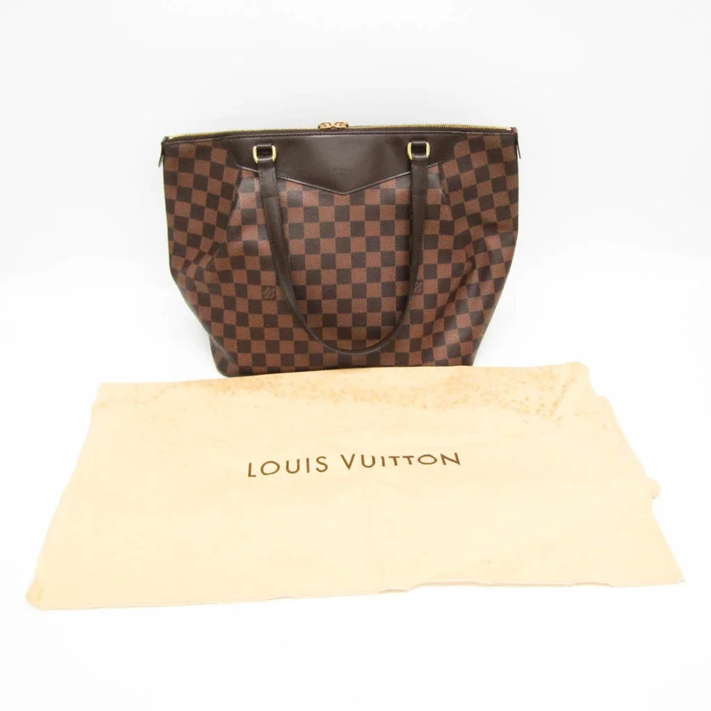 LOUIS VUITTON Brown Damier Tote Bag